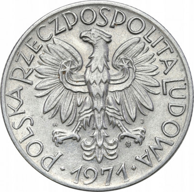 PRL. RYBAK 5 złotych 1971