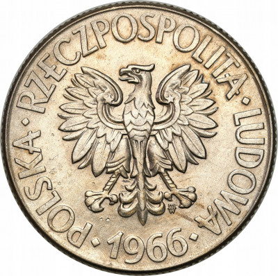 PRL 10 złotych 1966 Kościuszko - PIĘKNY