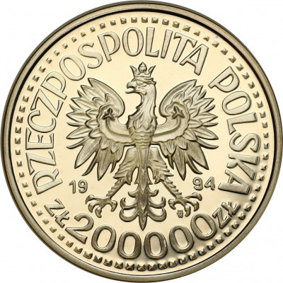 200 000 złotych 1994 Zygmunt I Stary