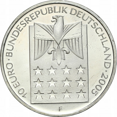 Niemcy. 10 euro 2005 F – Bertha Von Suttner