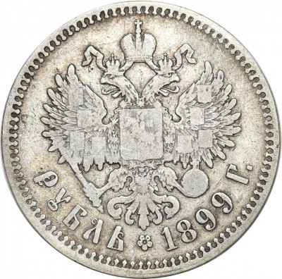 Rosja Mikołaj II Rubel 1899
