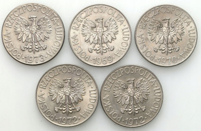 10 złotych 1969- 1973 Kościuszko – zestaw 4 szt.