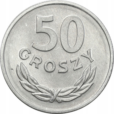PRL. 50 groszy 1971 – RZADKIE - PIĘKNE