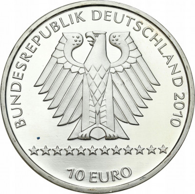 Niemcy 10 euro 2010 Narciarstwo Alpejskie - SREBRO