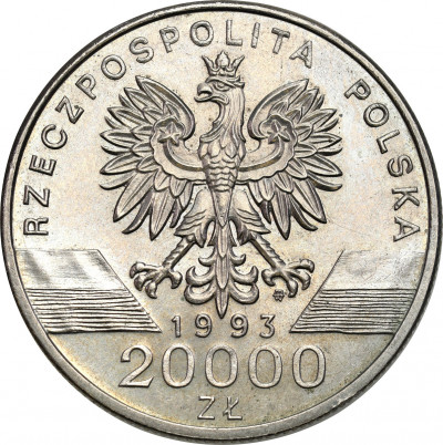 Polska III RP 20 000 złotych 1993 Jaskółki