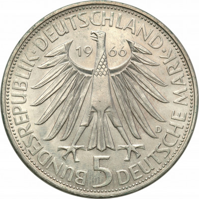 Niemcy. 5 marek 1966 D rocznica śmierci Leibnitza