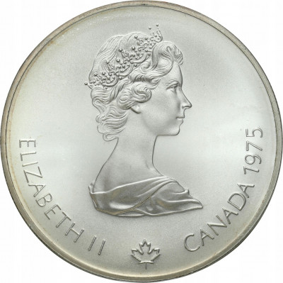 Kanada. 5 dolarów 1974 Olimpiada Montreal - SREBRO