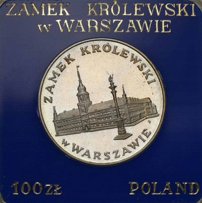 100 zł 1975 Zamek Królewski w Warszawie