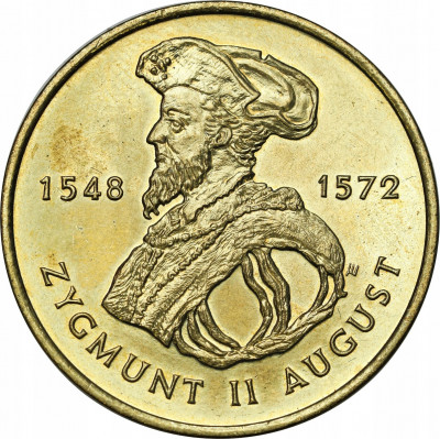 2 złote 1996 Zygmunt II August – NAJRZADSZE