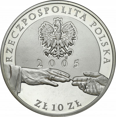 III RP 10 złotych 2005 Jan Paweł