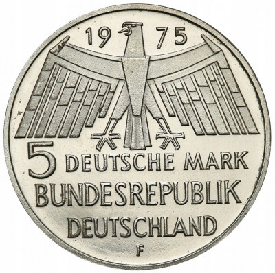 Niemcy 5 marek 1975 F – SREBRO