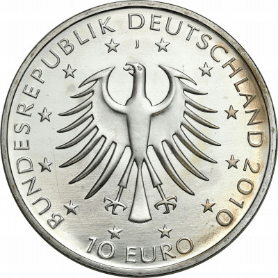 Niemcy. 10 euro 2010 Robert Schumann - SREBRO