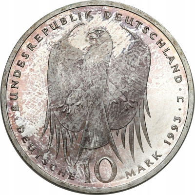 Niemcy. 10 marek 1993 J Robert Koch – SREBRO