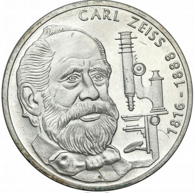 Niemcy. 10 Marek 1988 F – Carl Zeiss - SREBRO