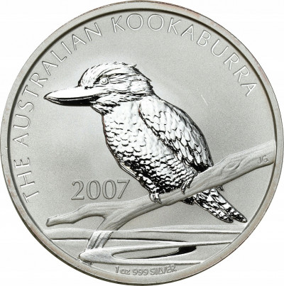 Australia 1 dolar 2007 Kookaburra SREBRO