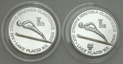 200 zł 1980 Olimpiada Lake Placid bez znicza+znicz