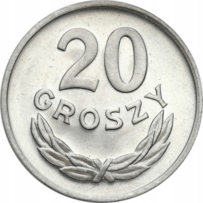 PRL. 20 groszy 1949 – RZADKIE - PIĘKNY