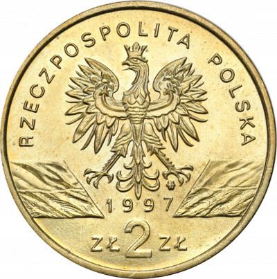 2 złote 1997 Jelonek Rogacz - PIĘKNA