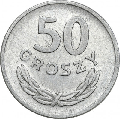 PRL. 50 groszy 1957 – RZADKIE - PIĘKNE