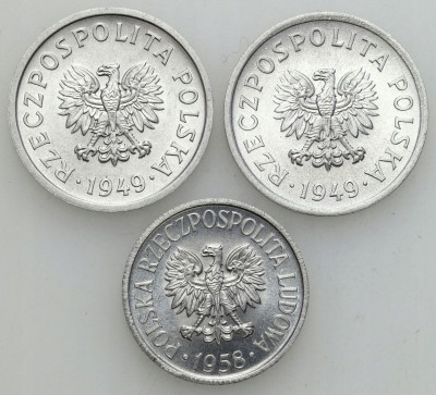 PRL. 5 groszy + 10 groszy 1949 – MENNICZE