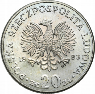 PRL. 20 złotych 1983 Nowotko – PIĘKNY
