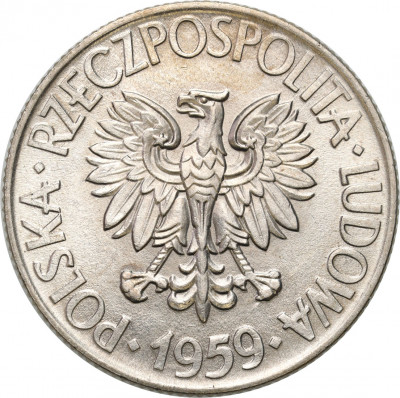 PRL. 10 złotych 1959 Kościuszko – PIĘKNY