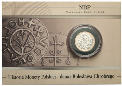 5 złotych 2013 denar Bolesława Chrobrego
