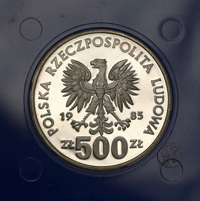 Polska PRL 500 zł 1985 Przemysław II
