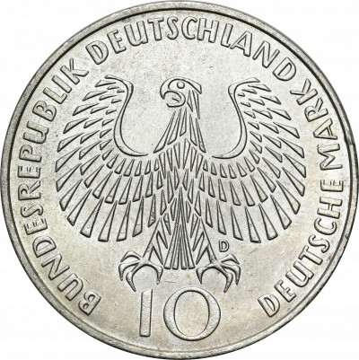 Niemcy 10 marek 1972 F Olimpiada Monachium–SREBRO