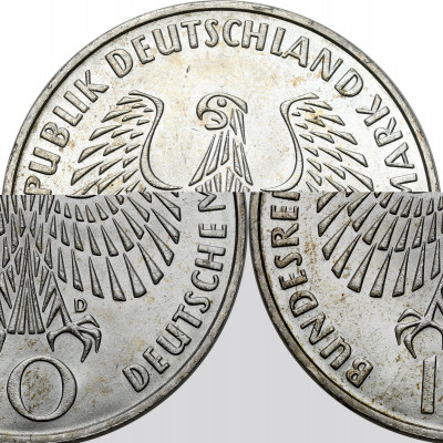 Niemcy. 10 marek 1972 F Olimpiada Monachium SREBRO