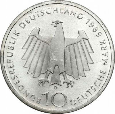 Niemcy. 10 marek 1989 D rok 2000 – SREBRO