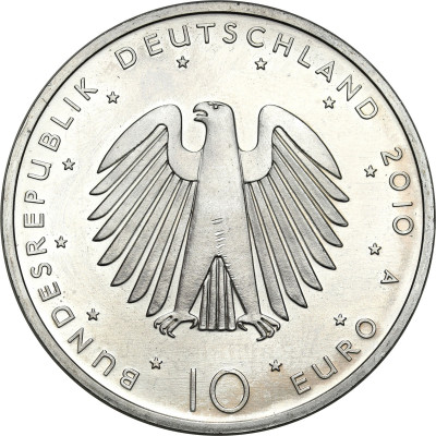 10 euro 2010 A 20 lat zjednoczenia Niemiec SREBRO