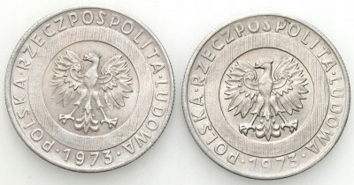 PRL. 20 złotych 1973 Wieżowiec i Kłosy – PIĘKNE