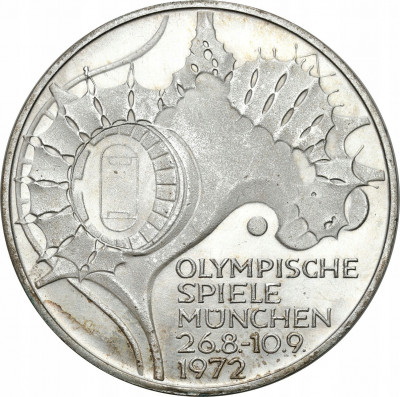 Niemcy 10 marek 1972 Olimpiada Monachium – SREBRO