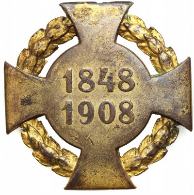 Austria medal 1848- 1908 Franz Joseph I BRĄZ