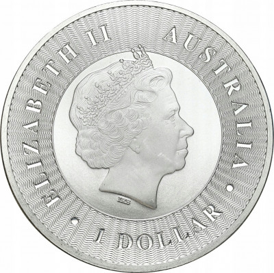 Australia 1 dolar 2016 kangur - UNCJA SREBRA