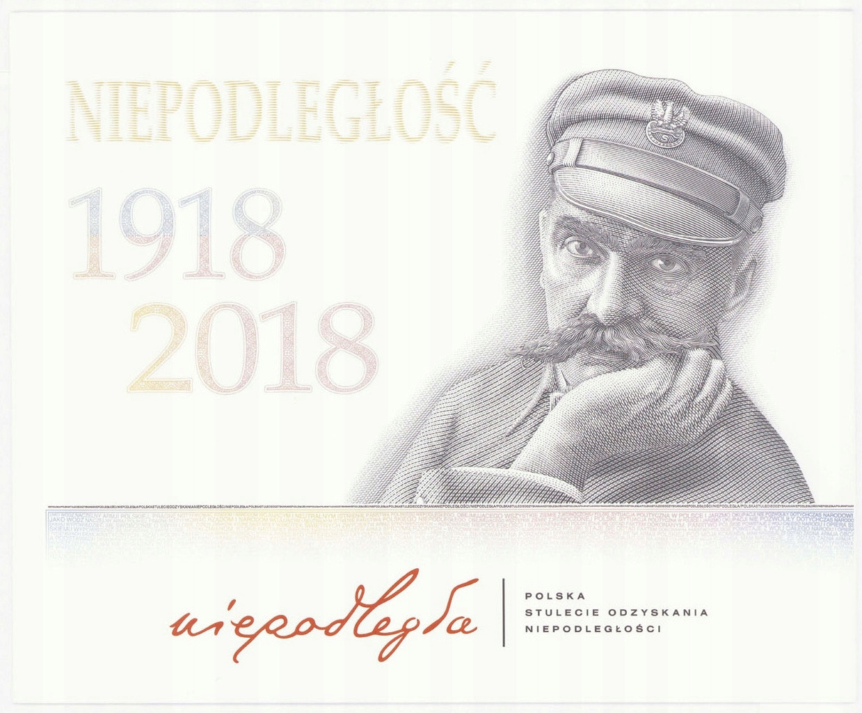 Banknot 20 złotych 2018 Niepodległość - Piłsudski