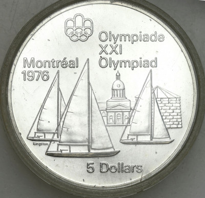 Elżbieta II 5 dolarów 1973 Igrzyska Olimp Montreal