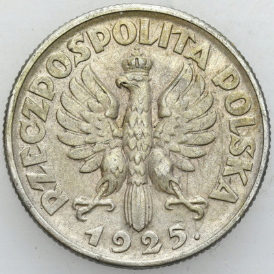 1 złoty 1925 kobieta i kłosy