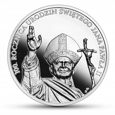 10 złotych 2020 Święty Jan Paweł II