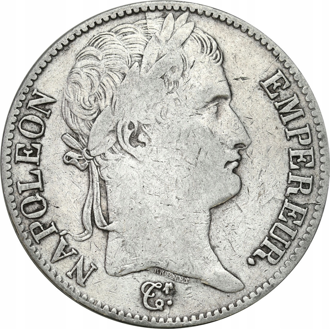 Francja 5 franków 1812 W Napoleon I