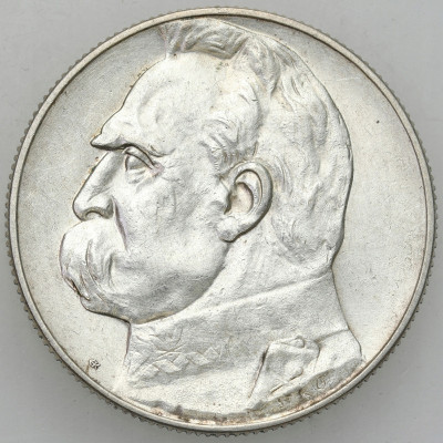 II RP. 5 złotych 1938 Piłsudski – BARDZO ŁADNY