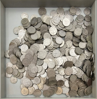10, 20, 50 groszy, 1 złoty 1923, 1929, duży zestaw