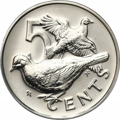 Wyspy Dziewicze 5 centów 1979