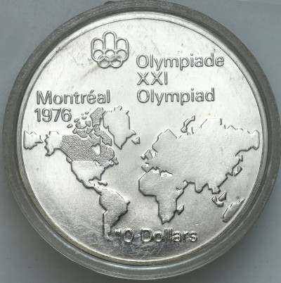 Kanada 10 dolarów 1973 Olimpiada Montreal – SREBRO