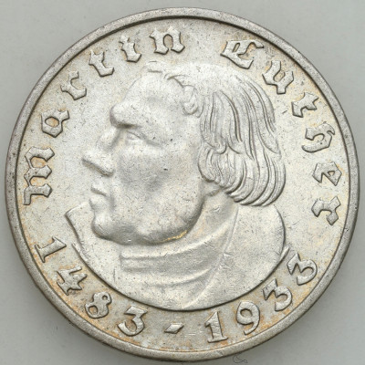 Niemcy III Rzesza 2 Marki 1933 A Luther