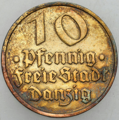Wolne Miasto Gdańsk 10 fenigów 1932