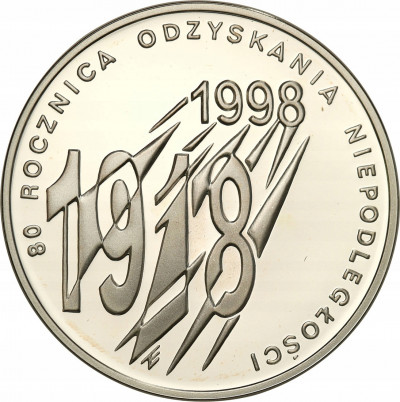 10 złotych 1998 Niepodległość