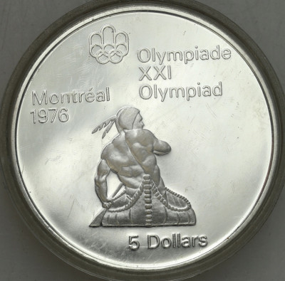 Elżbieta II 5 dolarów 1974 Igrzyska Olimp Montreal