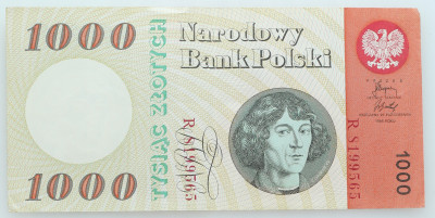 Kopernik 1.000 złotych 1965 seria R